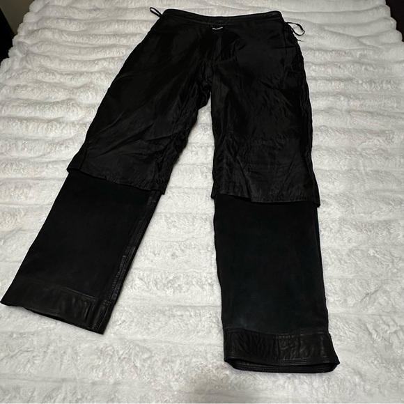 Men’s M.Julian Wilson’s Leather Motorcycle Riding Pants Size 36x32 - Picture 13 of 16